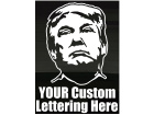  Trump Add Text Decal