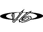  V 6sport Decal