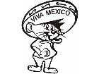  Viva Mexico Speedy Decal