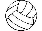  Volleyball 1 M B 1 Decal