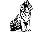  Wild Animals Tiger 0 4 D R P A 1 Decal