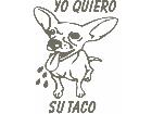  Yo Quiero Su Taco Decal