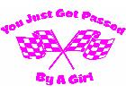  You Just Got Passed Girl Decal