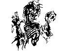  Zombie Attack Decal