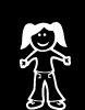 Girls Family Decal 413