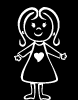 Moms Family Decal 508