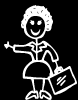 Moms Family Decal 543