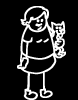 Moms Family Decal 855