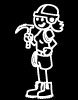 Moms Family Decal 857