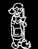 Moms Family Decal 884