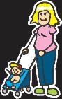 Moms Family Sticker 