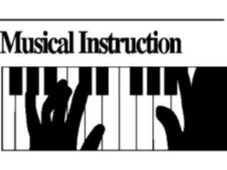 Sticker Custom Preview Image #000059 Advertising Classified Headings Musical Instruction