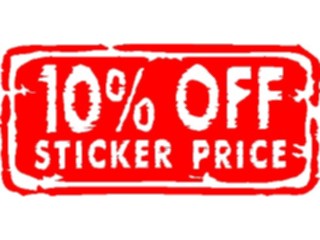 Sticker Custom Preview Image #000097 Advertising Sales Promos10 Off1