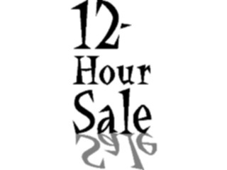 Sticker Custom Preview Image #000099 Advertising Sales Promos12 Hour Sale