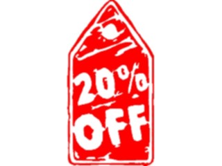 Sticker Custom Preview Image #000101 Advertising Sales Promos20 Off2