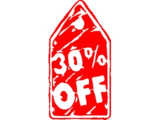 Sticker Custom Preview Image #000108 Advertising Sales Promos30 Off2