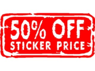 Sticker Custom Preview Image #000112 Advertising Sales Promos50 Off1