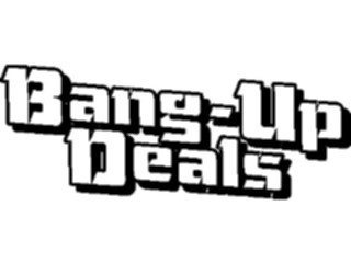 Sticker Custom Preview Image #000142 Advertising Sales Promos Bang Up Deals