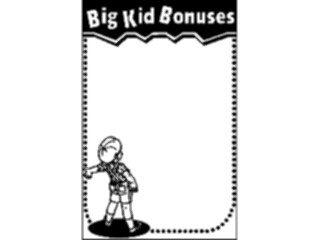 Sticker Custom Preview Image #000162 Advertising Sales Promos Big Kid Bonuses Frame