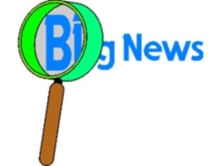 Sticker Custom Preview Image #000163 Advertising Sales Promos Big News