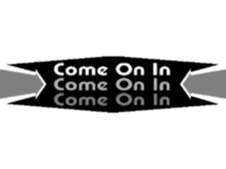 Sticker Custom Preview Image #000224 Advertising Sales Promos Come On In