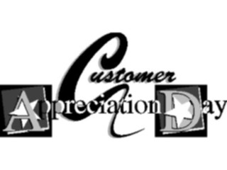 Sticker Custom Preview Image #000237 Advertising Sales Promos Customer Appreciation Day