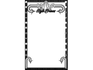 Sticker Custom Preview Image #000249 Advertising Sales Promos Detour High Prices Frame