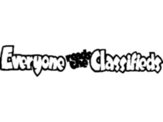 Sticker Custom Preview Image #000273 Advertising Sales Promos Everyone Reads Classifieds