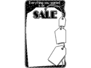 Sticker Custom Preview Image #000274 Advertising Sales Promos Everythingon Sale Frame
