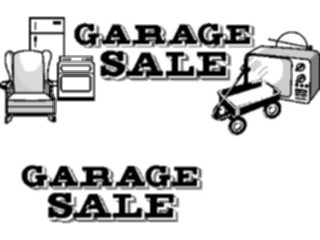 Sticker Custom Preview Image #000301 Advertising Sales Promos Garage Sale1