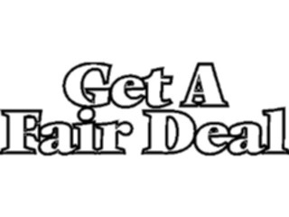 Sticker Custom Preview Image #000304 Advertising Sales Promos Geta Fair Deal