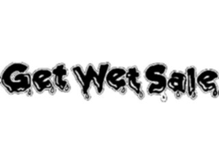 Sticker Custom Preview Image #000305 Advertising Sales Promos Get Wet Sale