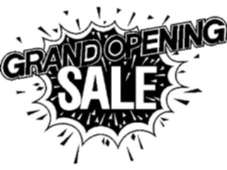 Sticker Custom Preview Image #000322 Advertising Sales Promos Grand Opening02