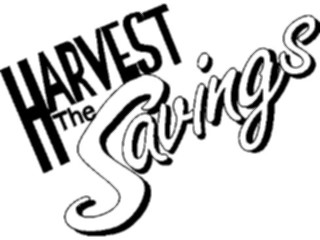 Sticker Custom Preview Image #000354 Advertising Sales Promos Harvestthe Savings