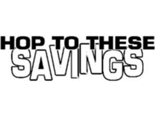 Sticker Custom Preview Image #000368 Advertising Sales Promos Hopto These Savings