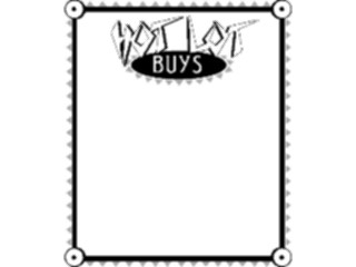 Sticker Custom Preview Image #000371 Advertising Sales Promos Hot Lot Buys Frame