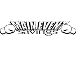 Sticker Custom Preview Image #000411 Advertising Sales Promos Main Event Savings