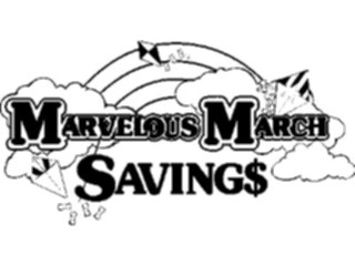 Sticker Custom Preview Image #000418 Advertising Sales Promos March Savings