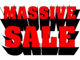 Sticker Custom Preview Image #000420 Advertising Sales Promos Massive Sale