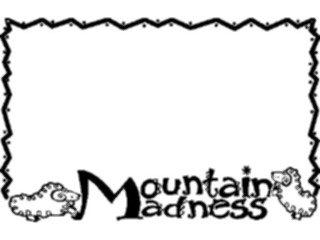 Sticker Custom Preview Image #000429 Advertising Sales Promos Mountain Madness Frame
