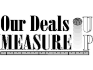 Sticker Custom Preview Image #000453 Advertising Sales Promos Our Deals Measure Up