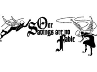 Sticker Custom Preview Image #000455 Advertising Sales Promos Our Savings No Fable