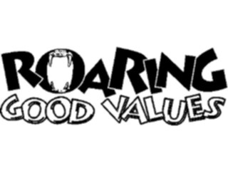 Sticker Custom Preview Image #000506 Advertising Sales Promos Roaring Good Values