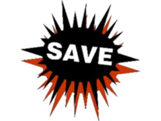 Sticker Custom Preview Image #000574 Advertising Sales Promos Save09