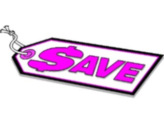 Sticker Custom Preview Image #000575 Advertising Sales Promos Save10