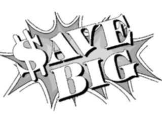 Sticker Custom Preview Image #000576 Advertising Sales Promos Save Big