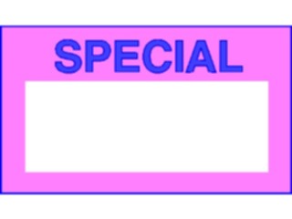 Sticker Custom Preview Image #000628 Advertising Sales Promos Special Frame