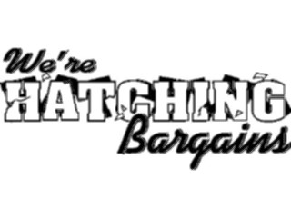 Sticker Custom Preview Image #000711 Advertising Sales Promos Were Hatching Bargains