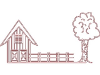 Sticker Custom Preview Image #000749 Agriculture Barn07