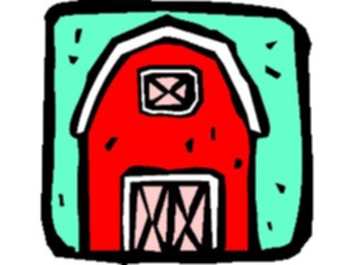 Sticker Custom Preview Image #000750 Agriculture Barn08